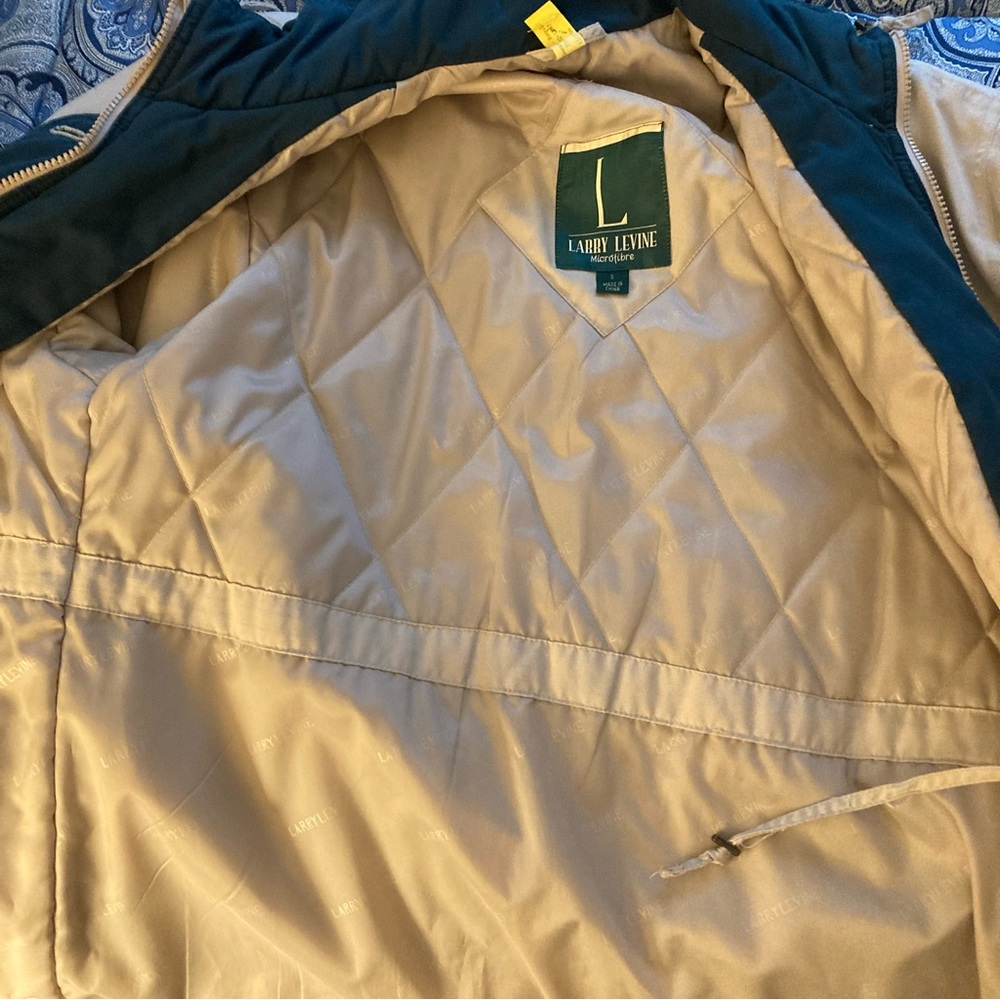 Larry Levine Microfiber Longline Winter Jacket Si… - image 6
